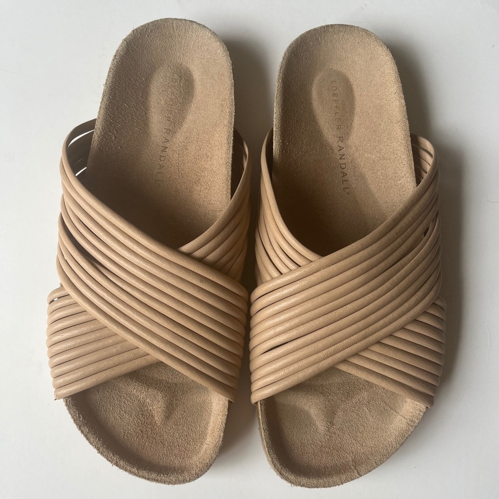 Loeffler Randall Tan Sandals